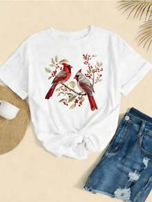 Women T-Shirts - White - View 2