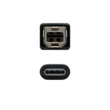 NANOCABLE Cavo da USB 2.0 B a USB-C da 1 m - Visualizzare 1