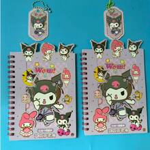 SANRIO 27pcs Cute Cartoon Sticker Combination Notebook, DIY Scrapbooking Material - Sticker - View 15