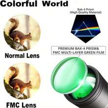 HD Monocular Telescope, Universal Monocular Telescope For Adults, Powerful Monocular Telescope, Suitable For Camping, Traveling, Sightseeing - Telescope - View 6
