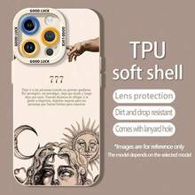 Funda elegante y moderna para chicas, compatible con Samsung, Apple, VIVO, OPPO, , Transsion, ,  y Honor. Fabricada en TPU, ofrece protección contra golpes y caídas. Un regalo ideal para familiares y amigos. - Blanco - Ver 1