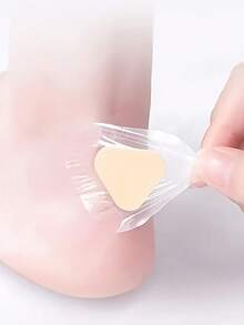 30 miếng đệm gót chân bằng gel chất lượng cao - Miếng lót chân thoải mái, giảm đau gót chân, đệm gót chân chống trượt có thể tái sử dụng - Lót giày cả ngày, đi lại tự do - A - Xem 3