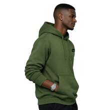 Set Of 3 Comfortable Kangaroo Hoodie Sweatshirts For Casual Style - 綠色,棕色和米色 - 查看 3