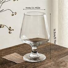 优质加厚鸡尾酒杯，高脚杯，加厚设计，葡萄酒杯，威士忌酒杯，品酒杯，适用于波本威士忌、苏格兰威士忌，居家、酒吧、派对、婚礼等场合，是白兰地爱好者和男士的理想礼物。 - 無色 - 查看 10