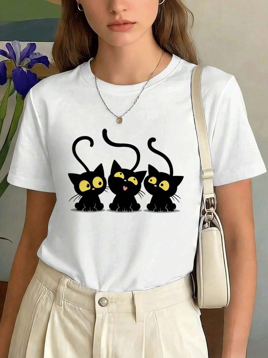 Women T-Shirts - White - View 1