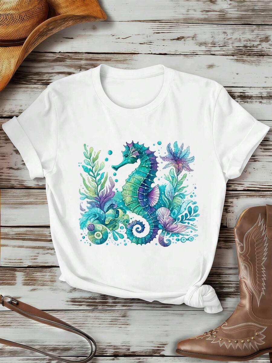 Women T-Shirts - White - View 1