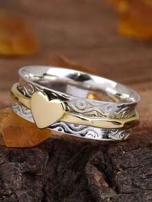 1pc Beautiful Ring, Suitable For Women, Ideal For Mother's Day Gift, Anniversary Celebration, Party Jewelry - 1# - View 10