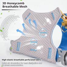 Bộ dây dắt chó nhỏ có thể điều chỉnh, kèm túi đựng thẻ ID và tay cầm, áo vest và dây xích, áo vest có đệm thoáng khí, chống kéo giật với 4 điểm điều chỉnh, phù hợp cho chó nhỏ/trung bình đi dạo ngoài trời. Tay cầm điều khiển tầm gần giúp kiểm soát ở khoảng cách gần để tránh va chạm, đồng thời hỗ trợ chó leo cầu thang hoặc vượt chướng ngại vật. - Màu Hồng Tươi - Xem 10