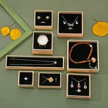 Hộp đựng trang sức bằng giấy thiết kế độc đáo theo phong cách Trung Quốc, hộp quà tặng đựng bông tai, vòng tay, dây chuyền, kẹp tóc. - Phi hạc Xiangyun - Xem 2