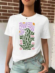 Women T-Shirts - White - View 2