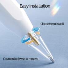 Ngòi bút thay thế, tương thích với Apple Pencil Pro, ngòi kim loại mảnh, tương thích với Apple Pencil thế hệ thứ 1 và thứ 2/Apple Pencil USB-C, bộ ngòi chính xác, chống mài mòn, đóng gói hộp quà, thích hợp làm quà tặng cho mẹ, gia đình, bạn bè, sinh nhật, ngày lễ và các dịp khác. - Nhiều màu - Xem 5