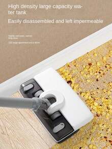 HYUNDAI Multifunctional Handheld Vacuum Cleaner, Powerful Wet & Dry Suction, Suitable For Home Cleaning, Pet Hair And Other Vacuuming, Adjustable Gear, Applicable For Home, Dorm And More, Rechargeable Portable Detachable Vacuum Cleaner - White - View 2