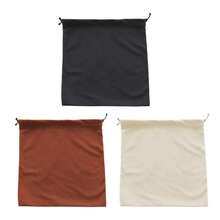 Bolsas antipolvo con cordón para bolsos, protector de carteras y bolsa de almacenamiento para viajes, funda de tela multifuncional para bolsos de lujo - Caqui - Ver 3