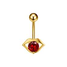 1 chiếc khuyên rốn đa năng hình bướm, hoa, môi đính đá Zirconia đồng, làm bằng thép không gỉ, thích hợp đeo hàng ngày. - Nhiều màu - Xem 10