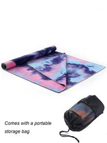 Colorful Anti-Slip Yoga Towel, Super Absorbent Microfiber Material, Suitable For Women And Fitness Enthusiasts, Soft And Portable Yoga Mat, Suitable For Hot Yoga, Pilates, Home Fitness, Gym Workout, Yoga Accessories, Pilates Essential - Multicolor - View 16