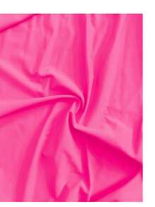 Summer Solid Color Sexy Elegant Bohemian Style Spaghetti Strap Sweet Bikini Swimwear Beach Holiday 2 Pieces Set Vacation - Hot Pink - View 7