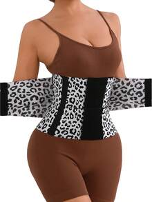 Women's Waist Cincher, Sports Shapewear, Belly Control Corset, Breathable Mesh High Elastic Comfort Fit, Suitable For Gym And Daily Wear, Underwear, Everyday - Hot Pink - View 7