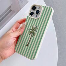 1 ốp lưng TPU mềm chống sốc, họa tiết vân da, in UV hình sọc và cây dừa, ốp điện thoại thời trang tương thích với iPhone 7/8/7 Plus/8 Plus/X/XS/XR/XS Max/11/11 Pro/11 Pro Max/12/12 Pro/12 Pro Max/12 Mini/13/13 Pro/13 Pro Max/13 Mini/14/14 Pro/14 Pro Max/14 Plus/15/15 Pro/15 Pro Max/15 Plus/16/16 Pro/16 Pro Max/16 Plus/17/17 Pro/17 Pro Max/Air - Nhiều màu - Xem 4
