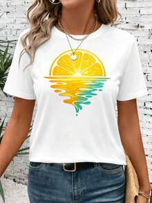 Women T-Shirts - White - View 1