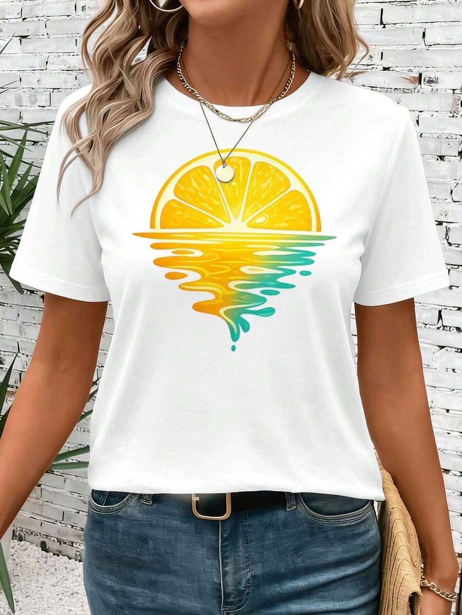 Women T-Shirts - White - View 1