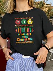Women T-Shirts - Black - View 1