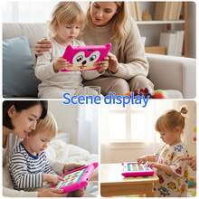 Children's Electronic Learning Toy / 4GB RAM + 64GB Storage / 7 Inch Kids Tablet / Quad-Core 1.3GHz Processor / Android 13 OS, MTK8321 Chip / 1280x800 IPS HD Screen / 2MP + 5MP Dual Camera / 4000mAh Large Capacity Battery / Supports WiFi, Parental Control And Educational Games / Made Of ABS Plastic + Silicone Material BDF Children's Educational Tablet (Includes: Packaging Box / Data Cable / User Manual / OTG Adapter / Card Reader) - 彩色 - 查看 8