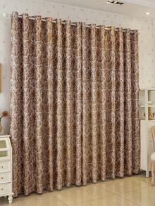 1 tấm vải rèm cản sáng cách nhiệt - 99% polyester chống tia UV, kiểu treo có túi và khoen, dệt trơn không tẩy trắng, chủ đề nghệ thuật phòng ngủ, phủ lớp cản sáng cách nhiệt, giảm tiếng ồn - Lý tưởng cho phòng ngủ, nhà nông thôn và trường học giúp ngủ sâu giấc (Trọng lượng vải 280g) - Nhiều màu - Xem 2