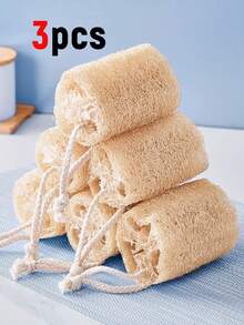 Set de esponjas naturales - Almohadillas exfoliantes de limpieza corporal, sin fragancia, diseño minimalista para cocina, baño, spa y comedor - Beige para piel sensible, artículos esenciales de spa, esponja de baño, estropajo de cocina, diseño de esponja minimalista, esponja sin fragancia, esponja para baño y Body, cepillo corporal, accesorios de baño, adecuado para otoño/invierno, Y2K, Halloween, fiestas, Acción de Gracias, Año Nuevo, Navidad y otras ocasiones, también es un gran regalo. - Multicolor - Ver 7