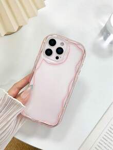 Bộ 3 ốp lưng mềm màu kem trơn, viền lượn sóng, màu xanh dương/vàng/hồng, tương thích với iPhone 17/17 Pro Max, 16/16 Pro/16 Pro Max, 15, XR, 7P/8P, P12 Pro Max, P13 Pro Max, P14 Pro Max, P13, P14, P11, P12, P14, XS/S/XS Max/7/8, ốp lưng điện thoại dày dặn, dễ thương và thời trang. - Nhiều màu - Xem 5