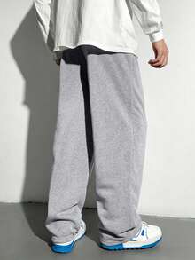 2pcs Boys' Casual Loose Sports Pants, Elastic Waistband, Soft Comfortable Fabric, Suitable For School And Daily Wear All Season - Multicolor - View 5