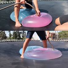 2 quả bóng bong bóng khổng lồ, bóng bong bóng nước TPR trong suốt, bền và dễ bơm hơi, bóng nước bơm hơi cỡ lớn, bóng bãi biển, trò chơi ngoài trời, bóng nước cao su mềm, đạo cụ bơm hơi, thiết kế chống rò rỉ, không cần điện, thích hợp cho sân vườn, bãi biển và các hoạt động giải trí ngoài trời, lý tưởng cho các buổi họp mặt gia đình và các hoạt động dưới nước. - Nhiều màu - Xem 3