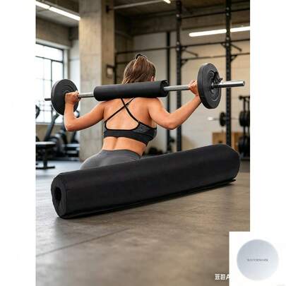 1pc Black Barbell Sponge Pad Squat, Foam Squat Shoulder Pad, Weight Lifting Neck Pad, Thick Barbell Pad Covering Neck And Shoulders During Exercise Protection, Butt Thrust And Barbell Training Pad, Thickening Foam Shoulder Pad, Perfect For Gym Workouts Lifting Weights, Strength Training, For Use In Squats, Lunges, Neck And Shoulder Protection During Weight Lifting Exercises Black Weight Lifting Barbell Pads Squats Protect Neck And Shoulder Support Pads Lunges Hip Thrust Foam Sponge Pads Gym Trai QDHS