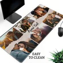 Customized Mouse Pad Office Gaming, With Thick Rubber Base And Support Product Size 16 * 36 Inches (40 * 90 Centimeters) Product Size 16 * 36 Inches (40 * 90 Centimeters) - Multicolor - View 4