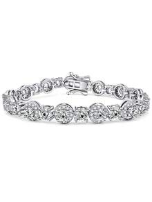 1 pieza Brazalete dorado clásico minimalista y elegante con circonita cúbica, plateado en cobre, unisex, adecuado para atuendos diarios y fiestas, de 6 a 9 pulgadas, regalo ideal para festivales - Dorado - Ver 17