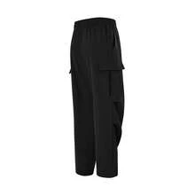 Adidas Men's Casual Loose Straight Leg Cargo Pants - Black - View 3