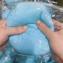 1pc 2026 Bestselling Jumbo Fluffy Cheese Ball Squishy Toy, Slow Rebound Stress Relief, - Holiday - Interesting - Birthday - Màu xanh lam - Xem 13