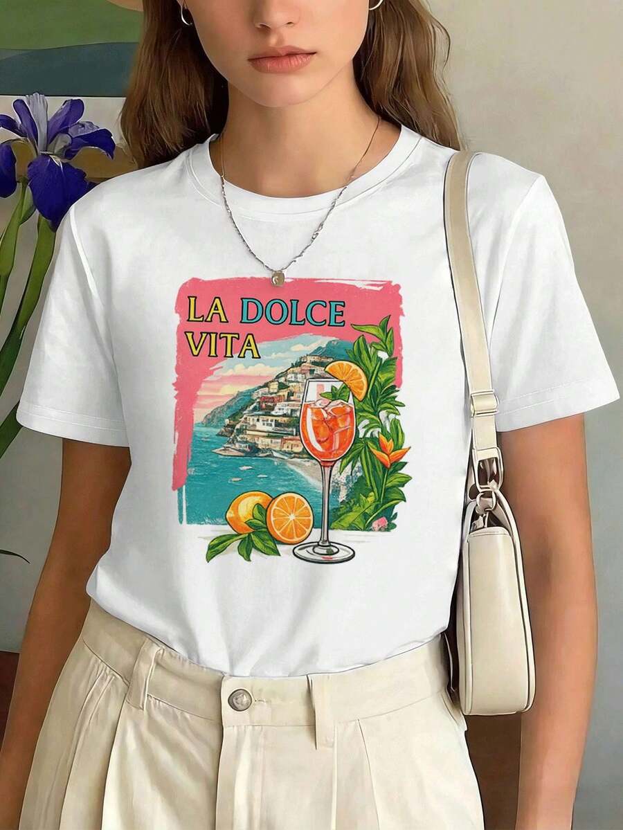 Women T-Shirts - White - View 1