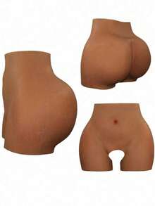 Seamless Butt Lift High Waist Shaping Panties, Booty Enhancing Tummy Control Underwear For Women - Bronze - View 3