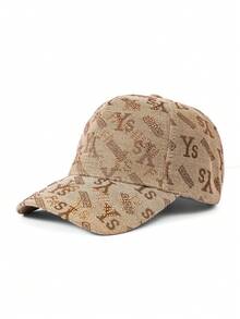 1pc Y2K Style Vintage Baseball Cap, Letter Pattern, Women's Accessory, Summer Golf Hat, Dad Hat, Adjustable, Classic Low Profile Solid Color Cap, Outdoor Sun Hat, Unisex Fashion Casual American Style Denim Hat, Perfect Gift Choice, Wide Brim Snapback Cap Suitable For Daily Casual Wear Men And Women - Baseball Cap - View 14