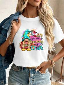 Women T-Shirts - White - View 1