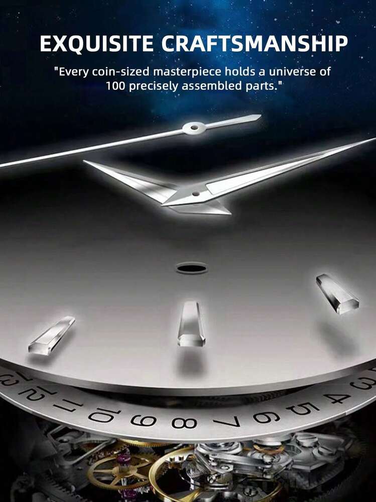 Versatile Men's Stainless Steel Mechanical Watch, Date Display Casual Style - 熱賣款 - 查看 4