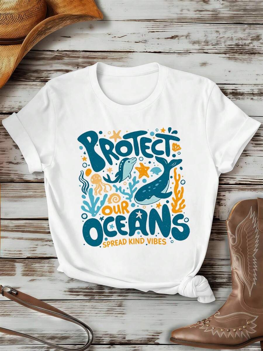 Women T-Shirts - White - View 1
