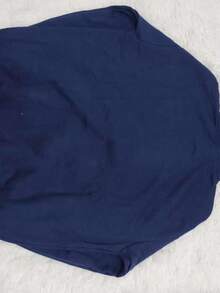 R&S Men's Plus Size Basic Plain Fleece Sweatshirt (Sizes G1, G2, G3) With Hood, Zipper, And Pocket - 老藍 - 查看 2