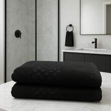 Premium Towels: Softness And Luxury That Transform Your Daily Routine BEAUTTY HOME - Black - View 2