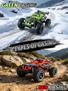 1pc 1:18 Scale 2.4GHz Remote Control Off-Road Vehicle, 4WD, Multi-Angle Driving, Rechargeable Drifting RC Car, High-Speed Racing Outdoor Toy For Children 6+ Years Old, Suitable As Birthday/Christmas Gift - Multicolor - View 7