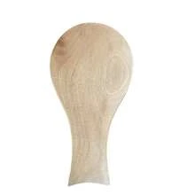 1pc Wooden Spoon Holder, Heat-Resistant Wooden Utensil Rack For Storing Ladles, Spatulas, Brushes, Shovels And Other Kitchen Tools (The Wood Grain Pattern May Vary) - Brown - View 13