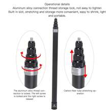 118-Inch Invisible Selfie Stick For X3, One RS, GO 2, One X2, One R, One X And Other Action Cameras, 1/4-Inch Extended Monopod Pole - View 2
