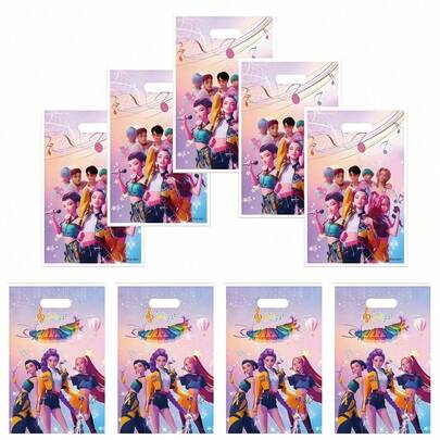 20 túi quà tặng chủ đề nhóm nhạc K-Pop Witch Hunt - Túi quà sinh nhật dễ thương và bền chắc, món quà tuyệt vời dành cho người hâm mộ nhóm nhạc K-Pop Witch Hunt [Mẫu ngẫu nhiên]