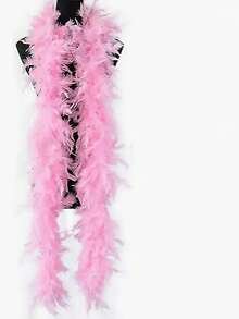 Carnival Feather Boa, Halloween Decorative Feather Scarf, Christmas Tree Ornament Feather Accessory - Multicolor - View 14