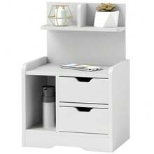 Nightstands - White - View 3
